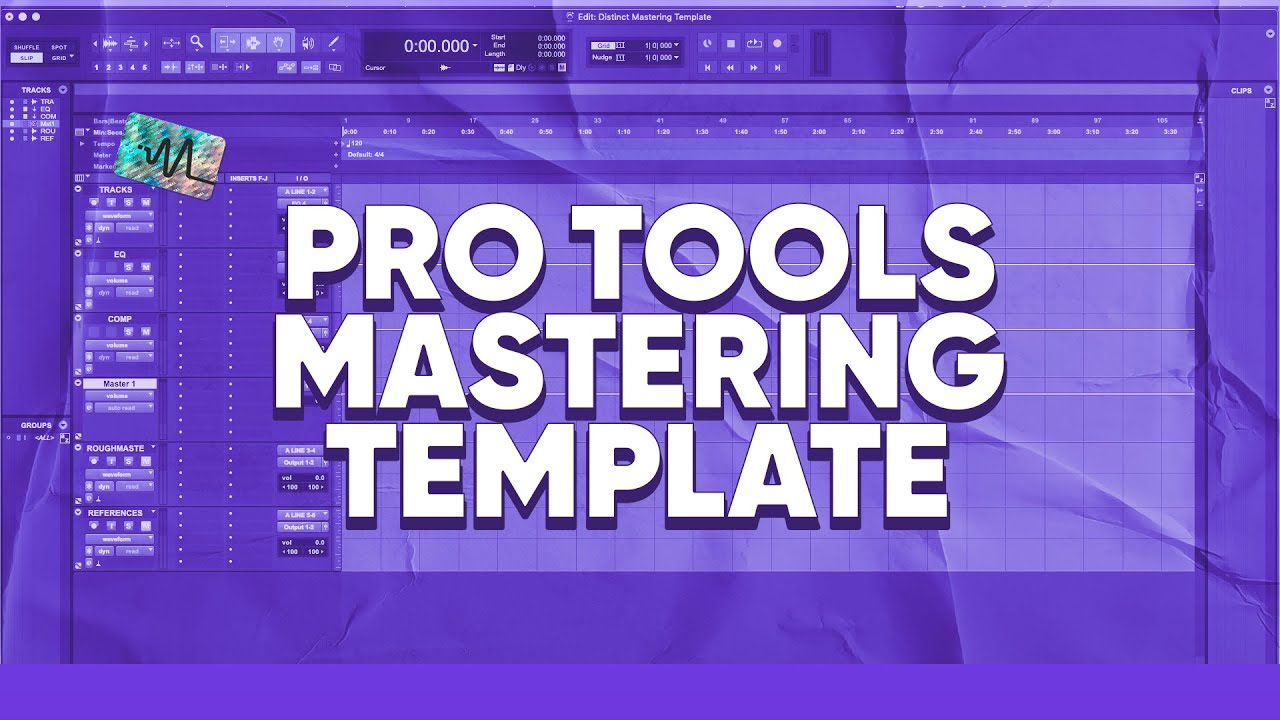 Mastering Set-Up Made Easy: Pro Tools Template for Beginners