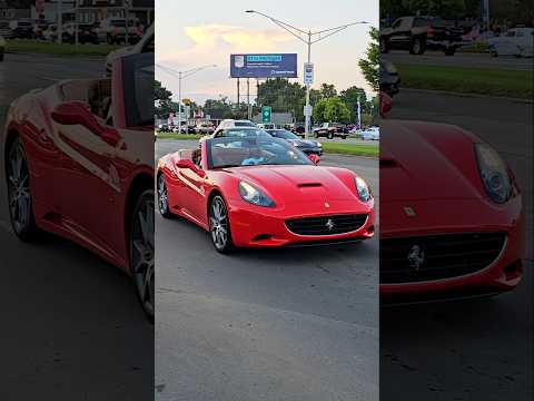 Thumbnail for Ferrari California Drive By Engine Sound Woodward Dream Cruise 2024 by Ferrari California