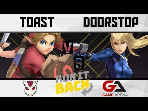 Nfinite | Toast [Young Link] vs ZMS Doorstop {Zero Suit Samus] | Run It Back! 2GG