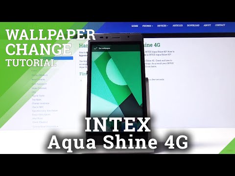 How to Change Wallpaper in INTEX Aqua Shine 4G – Update Desktop