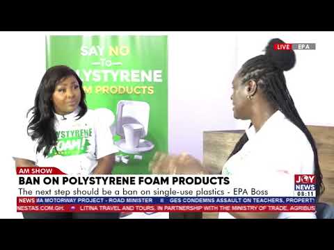 We start with polystyrene takeaway containers because they pose significant health risks - EPA Boss