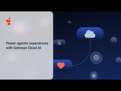 What is Genesys Cloud AI? | Orchestrate personalized experiences with AI