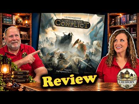 Circle of Conflict Review ?⚔️ | Is This LOTR Board Game Worth the Battle?