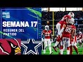 Arizona Cardinals vs Dallas Cowboys | Semana 17 NFL Game Highlights