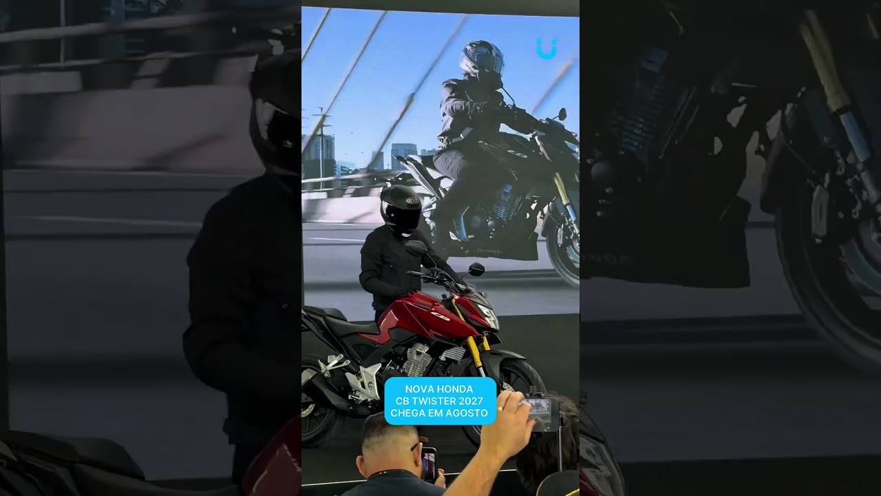 NOVA HONDA CB TWISTER 2027 CHEGA EM AGOSTO COM SUSPENSÃO INVERTIDA DE SÉRIE! 🤩