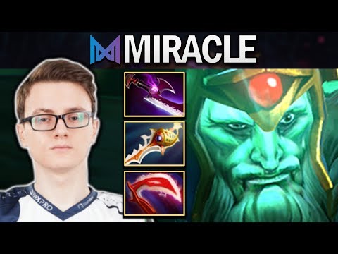 NIGMA.MIRACLE WRAITH KING WITH DIVINE RAPIER - DOTA 2 7.24 GAMEPLAY