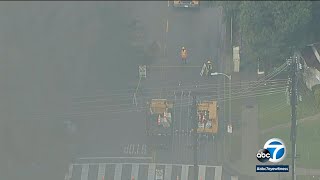 LADWP worker injured while restoring power in San Fernando Valley