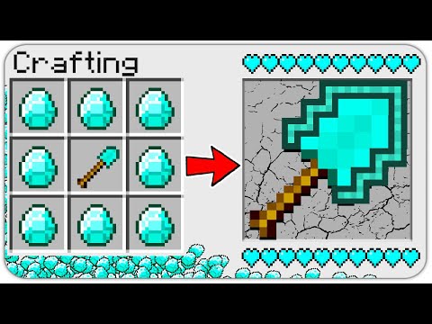 Crafting a Cursed Diamond Shovel - Secret Recipe