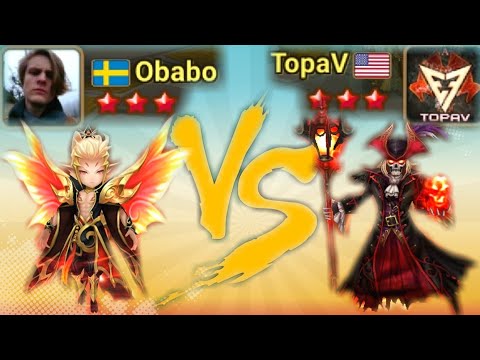 Obabo vs TopaV [Epic Streamer RTA Fight] - Summoners War