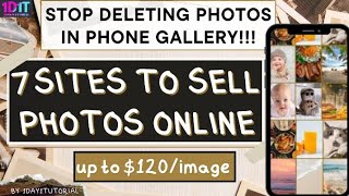 7 Sites to Sell Photos Online | Making Money Online | How to Sell Photos | 1Day1Tutorial