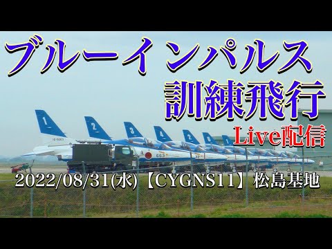 2022年 松島基地ブルーインパルス訓練 YouTubeライブ配信アーカイブのサムネイル 46
