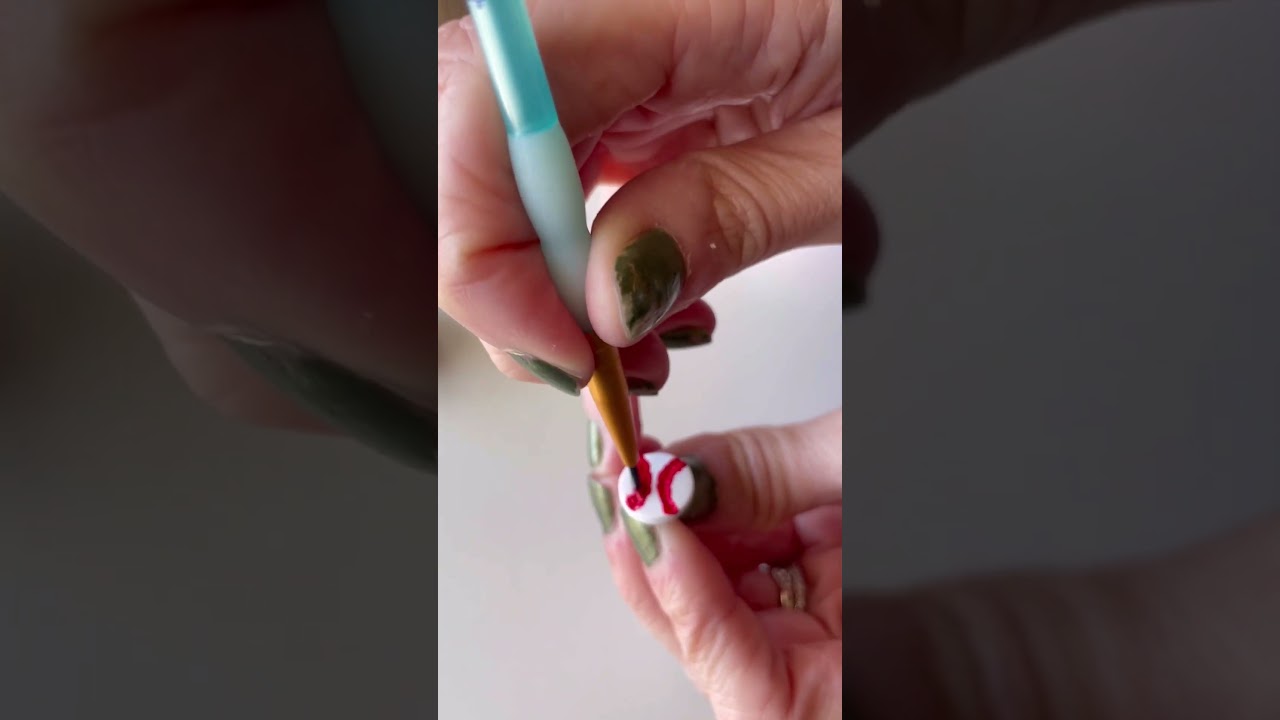 How to get paint in tiny lines in polymer clay and off everywhere else