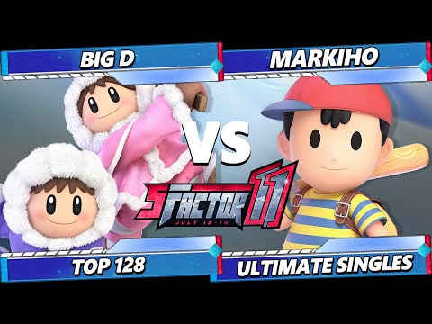 S Factor 11 - Big D (Ice Climbers) Vs. Markiho (Ness) Smash Ultimate - SSBU