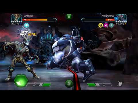 Warlock 6 star rank 3 - Cavalier Apocalypse Solo. Easy!