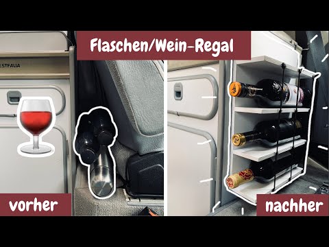 ORDNUNG und STAURAUM durch REGAL hinter dem Fahrersitz im VW T3! [ANLEITUNG] | ROLERO