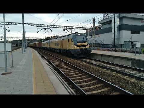 Dos Stadler 256 Medway en Teco MSC en Santa Eugenia. 11/2/2025.