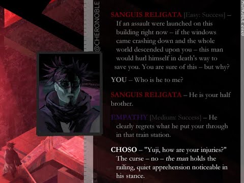 he is your half brother || jujutsu kaisen cutscene edit