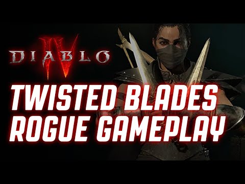 Diablo 4 - TWISTED BLADES ROGUE INSANE MOBILITY AND DAMAGE TOO! (DUNGEON CLEAR GAMEPLAY!)