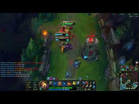 Radiant Wukong Jungle BEST GANKS ft. Raydano