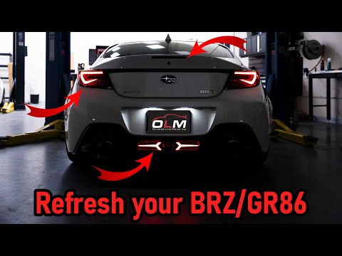 OLM Brake, Tail, & Fog Light LED Package for 2022+ BRZ/GR86 Install & Review
