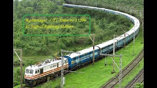 preview picture of video 'Karimnagar Mumbai train no 11206'