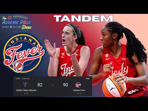 Caitlin Clark and Aliyah Boston FIRED UP in Fever's First-Ever Win vs. Golden State Valkyries
