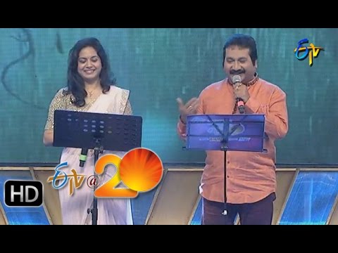 Mano,Sunitha Performance - Aaku Chatu Song in Gunturu ETV @ 20 Celebrations