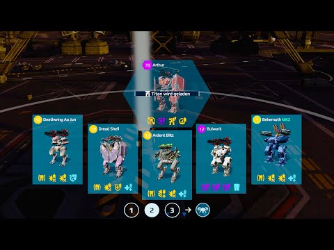 War Robots: Only 2 Robots | Bulwark & Shell Destrying enemies | WR Gameplay