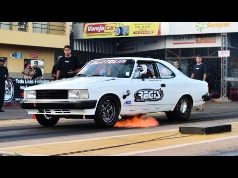 Opala Turbo em Maringá - 0 a 195km/h em 6s