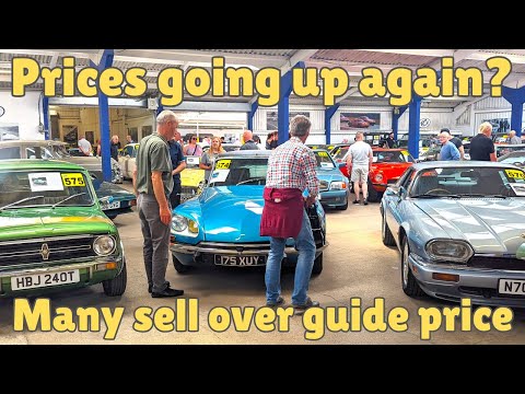 CLASSIC CAR PRICES at Anglia Car Auctions (ACA), June 2025