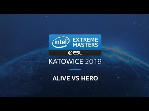 SC2 - aLive [T] vs. herO [P] - LB Qualifying Match - B2 - IEM Katowice 2019
