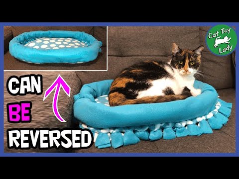 Best DIY No-Sew Pet Bed/ Cat Bed/ Dog Bed