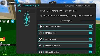 BLOX FRUIT SCRIPT FOR MOBILE | BLOX FRUIT 17.3 🐯 | THUNDER Z