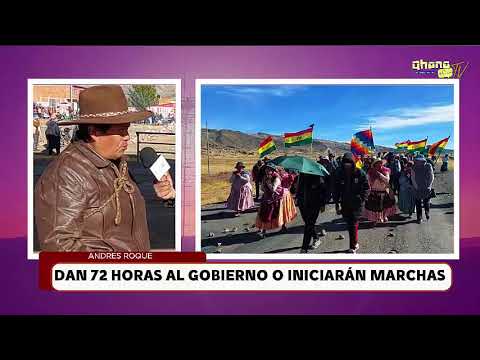 GUAQUI Radicaliza Bloqueos y da 72 Horas para la Renuncia del Presidente