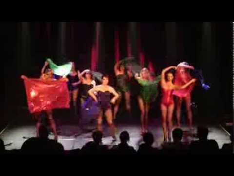 Art of Burlesque and Beginner Students perform My Discarded Men - Bombshell Academy