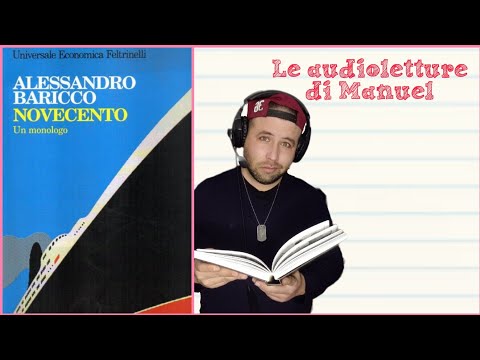 📙🇮🇹  |  NOVECENTO di Alessandro Baricco | AUDIOLIBRO (LIVE) | Le audioletture di Manuel