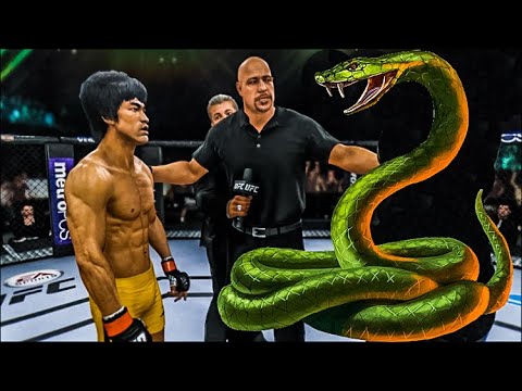 UFC4 Bruce Lee vs Cobra EA Sports UFC 4 PS5