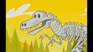 Camp Lazlo - dinosaur skeleton