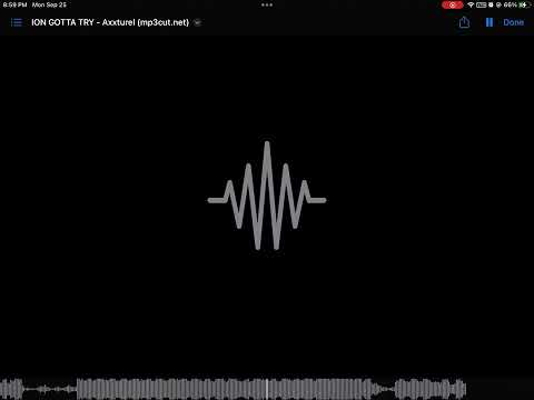 Ion Gotta Try - Axxturel (Low Pitched)