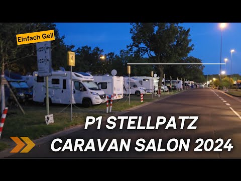 P1 Stellplatz auf dem Caravan Salon 2024