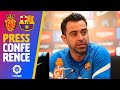 ? LIVESTREAM: XAVI PRESS CONFERENCE (MALLORCA - BARÇA PREVIEW)