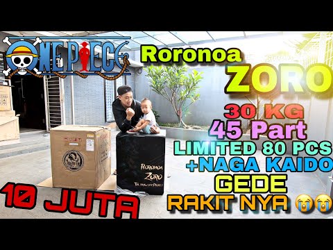 [ENG SUBS] UNBOXING SUPER STATUE ANIME RORONOA ZORO ONE PIECE by BP STUDIO (INCLUDE KAIDO DRAGON)