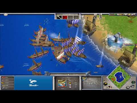 Player vs Shelty - Age of Mythology: The Titans (Game 3)
