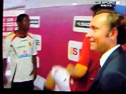 Philippe Mexes Halftime Roma Messina