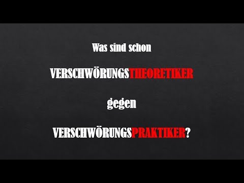 Verschwörungspraktiker schlagen -theoretiker