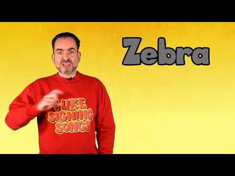 How to Sign Zebra in BSL