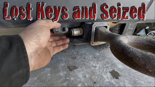 How to Remove a Seized Hitch Lock