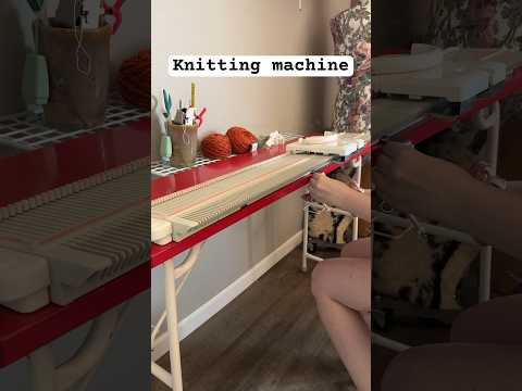Knitting machine for beginners. #knittingmachine #LK150 #knittingpatterns
