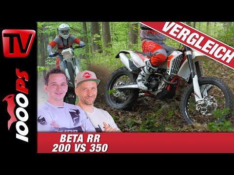 Beta Einsteiger Hard Enduro - Beta RR 200 und Beta RR 350