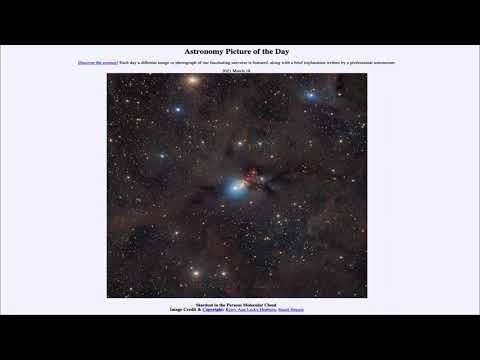 2021 - March 18 - Stardust in the Perseus Molecular Cloud